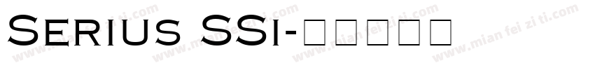 Serius SSi字体转换